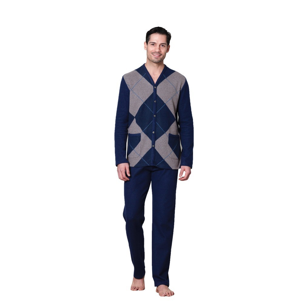 PIGIAMA JACQUARD 77607 APERTO M.L. PIGIAMA JACQUARD 77607 APERTO M.L.