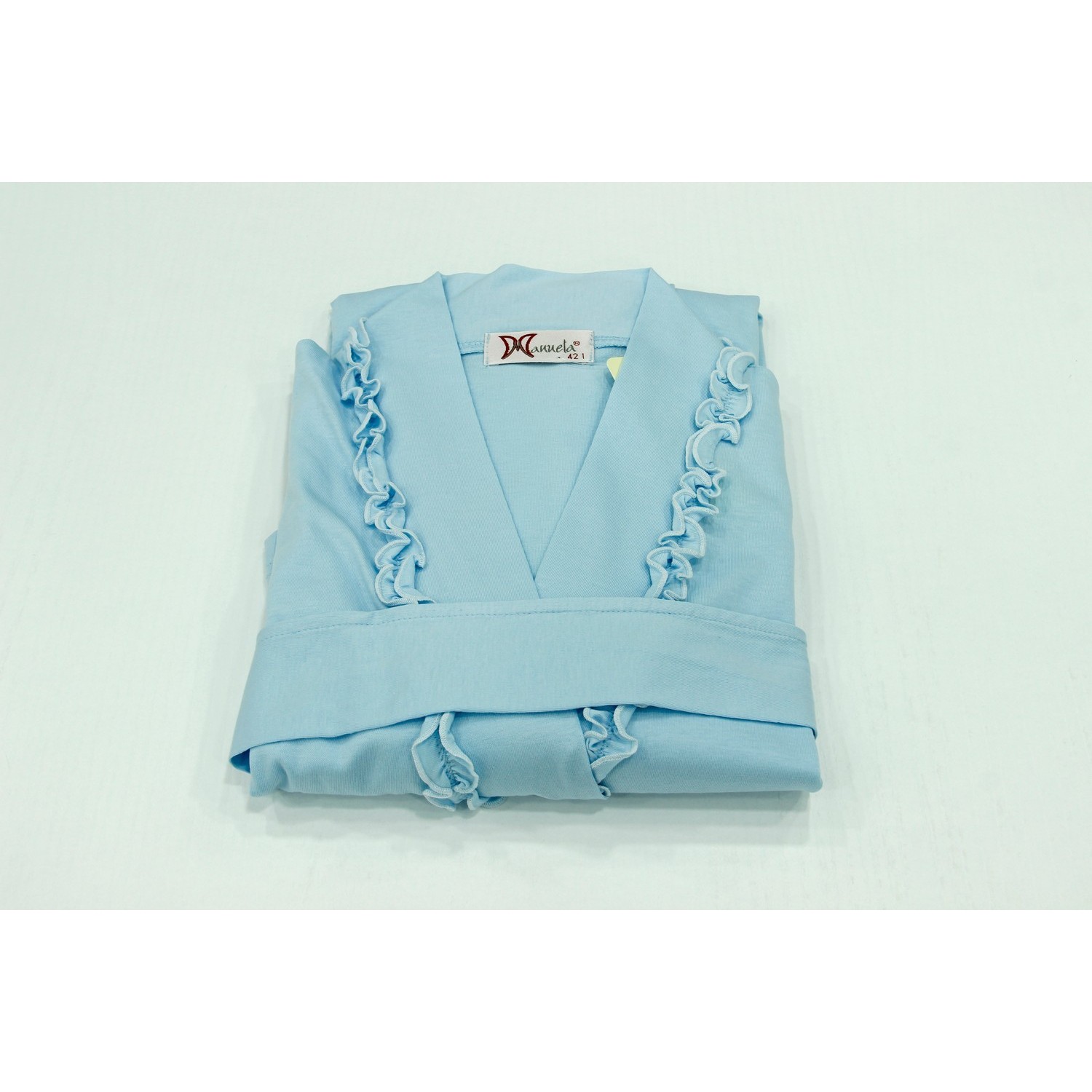 Vestaglia da Donna Estiva Allacciata in Cotone. Disponibile in Due