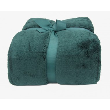 PRIME PLAID COPERTA IN MICROFIBRA PER LETTO MATRIMONIALE. Disponibile in 13 colori