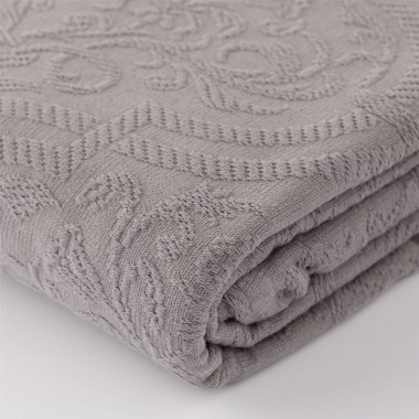 DELFI COPRILETTO COTONE JACQUARD 2 P.