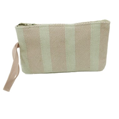 Pinkina Pochette Rigata con...