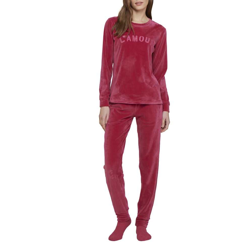 PIGIAMA LOUNGEWEAR 8466 CINIGLIA FELPATA