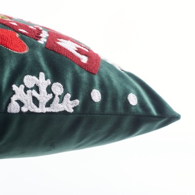 CUSCINO ARREDO 42X42 SNOWMAN