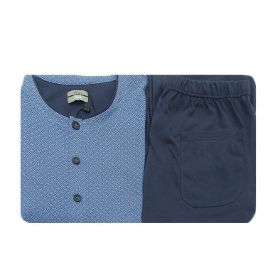 TRAMAS+ Pigiama Uomo In Cotone 100% – Raya Sailor – Manica Lunga E Pantalone – Taglia M