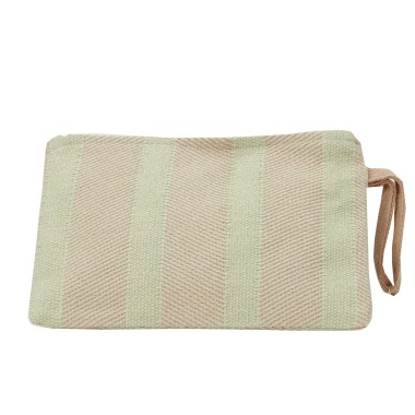 Pochette a Bustina Chiusura a Zip Big Riga Pink