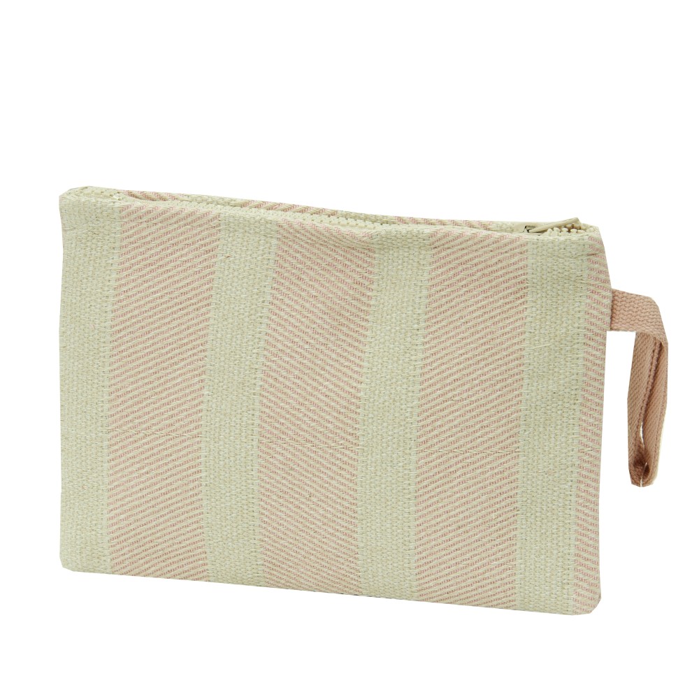 Pochette a Bustina Chiusura a Zip Big Riga Pink