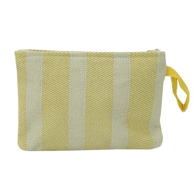 Pochette a Bustina Chiusura a Zip Big Riga Yellow