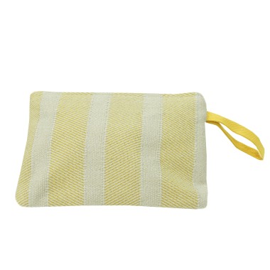 Pochette a Bustina Chiusura a Zip Big Riga Yellow