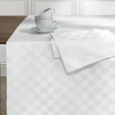 DAMIER TOVAGLIA COTONE X 8 ROTONDA