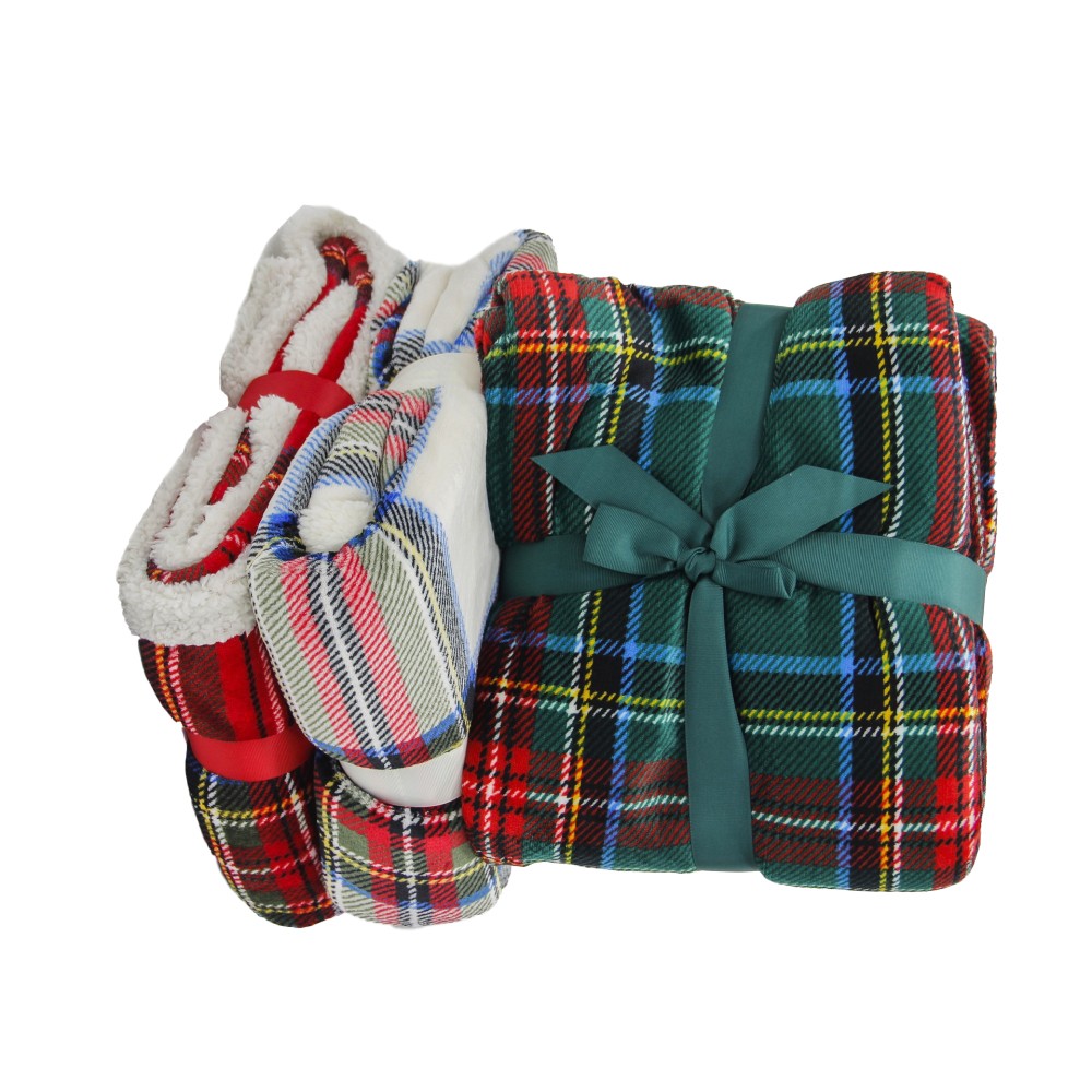 Tartan, Coperta Morbidotto Light Misura 240x200 cm. Disponibile in 3 Colori Tartan, Coperta Morbidotto Light Misura 240x200 cm. Disponibile in 3 Colori