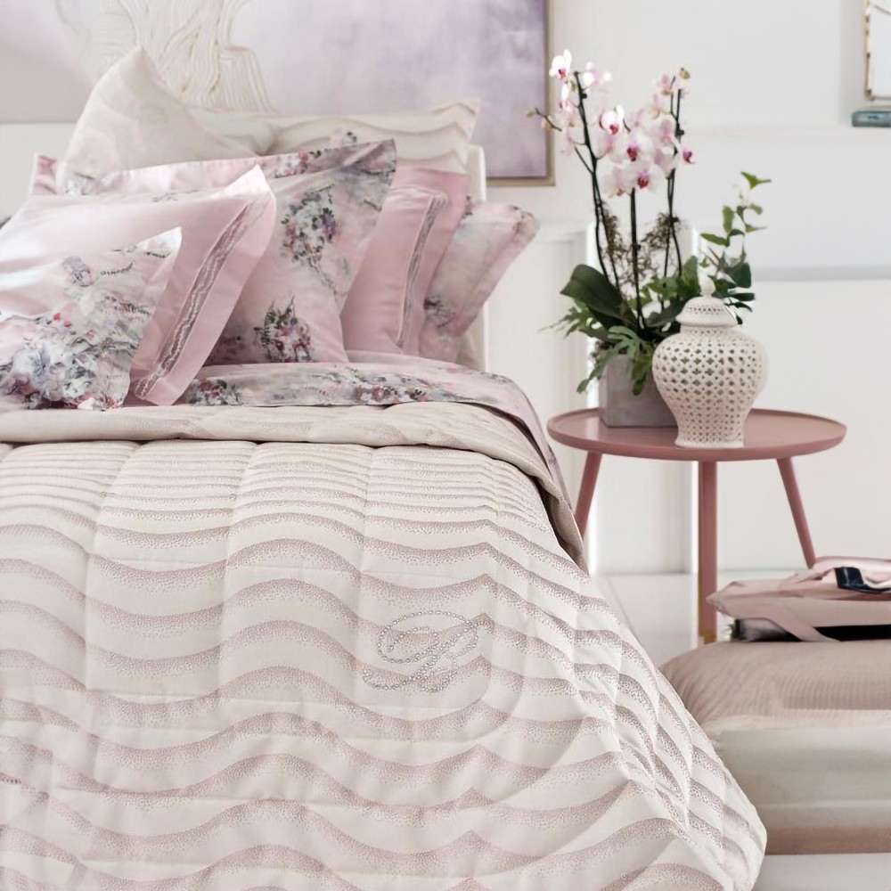 Jasmine, Copriletto Trapuntato Matrimoniale Blumarine. Disponibile in 4 Varianti