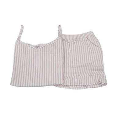 Pigiama da Donna con Top con Bretellina e Pantaloncini in Tessuto Noidinotte. Disponibile in Due Colori