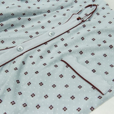 Pigiama Estivo da Uomo Composto da 3 Pezzi. Disponibile in 2 colori