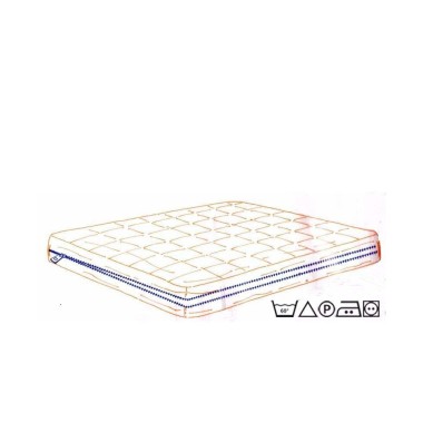 COPRIMATERASSO CON CERNIERA PER LETTO A DUE PIAZZE (ALTEZZA MATERASSO 27 CM)