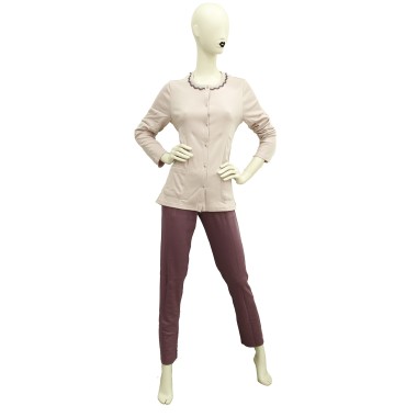 291027 Pigiama interlock unito cotone