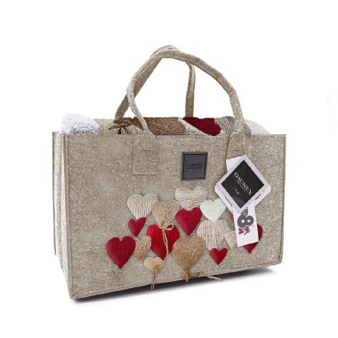 Lovely Plaid Morbidotto con Borsa