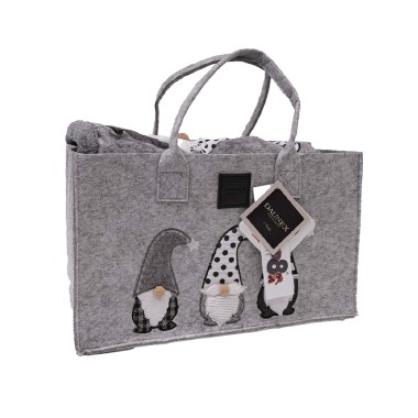 Gnomi Plaid Morbidotto con Borsa