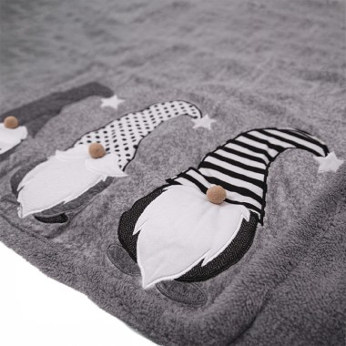 Gnomi Plaid Morbidotto con Borsa