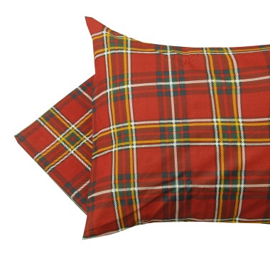 Tartan Completo Letto Natale 1 Piazza