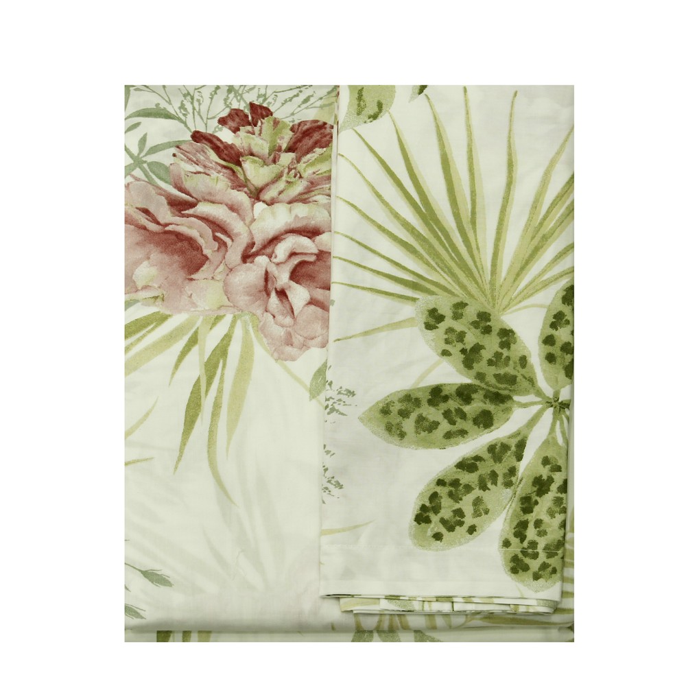 Atelier Disegno 35, Parure Copripiumino Double-Face in Percalle