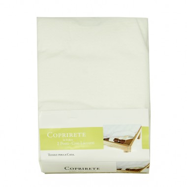 Basic Coprirete feltro con laccetti 2p.