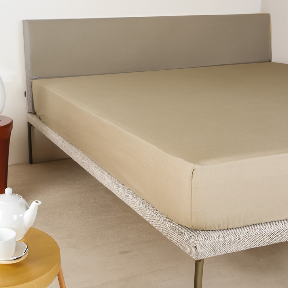 Lenzuolo di Sotto con Angoli Maxi Tinta Unita a 1 Piazza