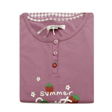 Pigiama Donna in Cotone con...