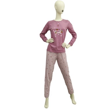 Pigiama Donna in Cotone con...