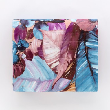 Equadora copriletto trapuntato fantasia