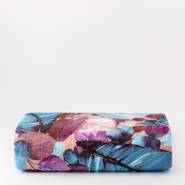 Equadora copriletto trapuntato fantasia