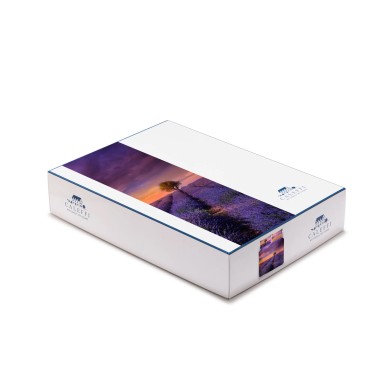 Lavender sunset completo letto coprilett