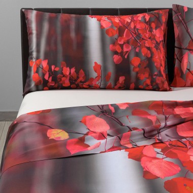 Autumn passion completo letto copriletto