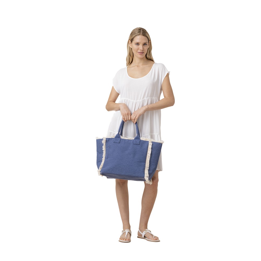 Borsa 1353 con chiusura zip poliestere