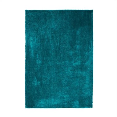 Milano Unit, Tappeto da Salotto Petrolio Misura 133x190cm,