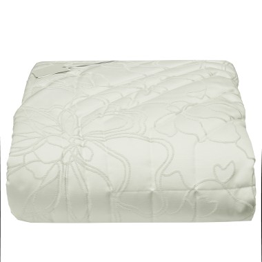Charme copriletto trapuntato Jacquard
