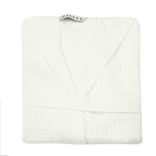 Il Nido – Accappatoio Unisex in Nido d’Ape di Cotone