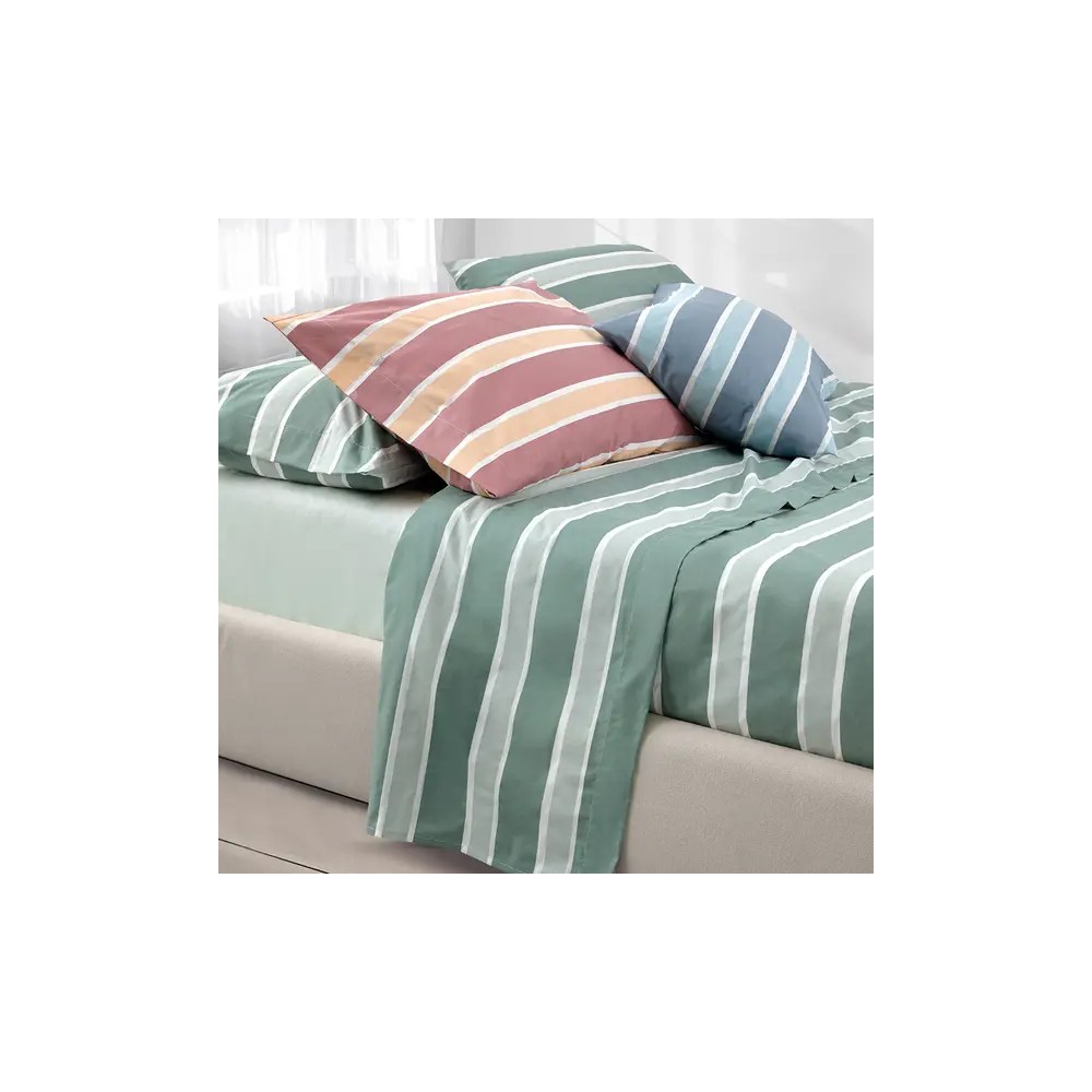 Mina, Completo Letto-Copriletto in Percalle Collezione Privé