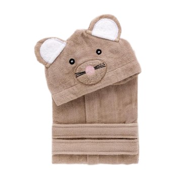 Mouse Accappatoio Baby Spugna