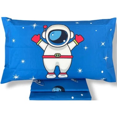 Spazio completo letto cotone