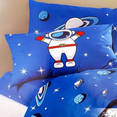 Spazio completo letto cotone