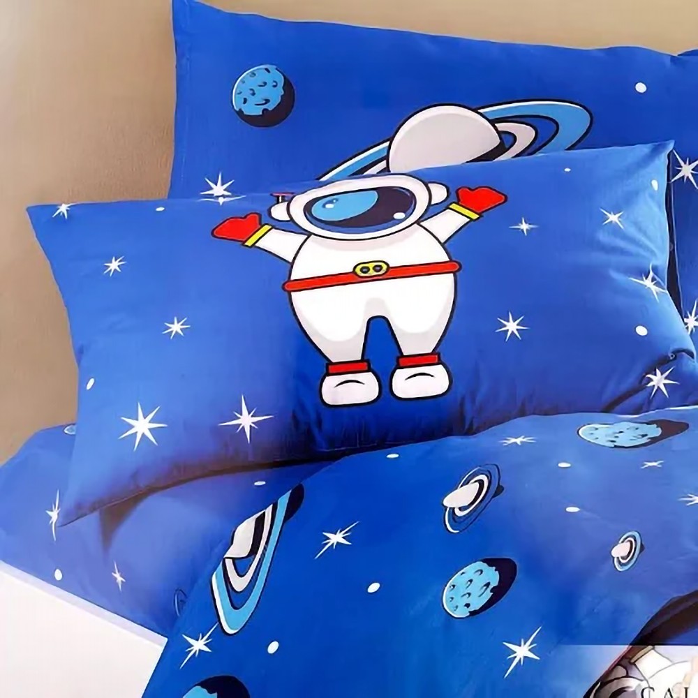 Spazio completo letto cotone