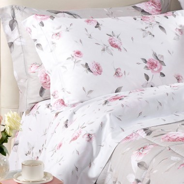 Bella Rosa completo letto raso  2 posti