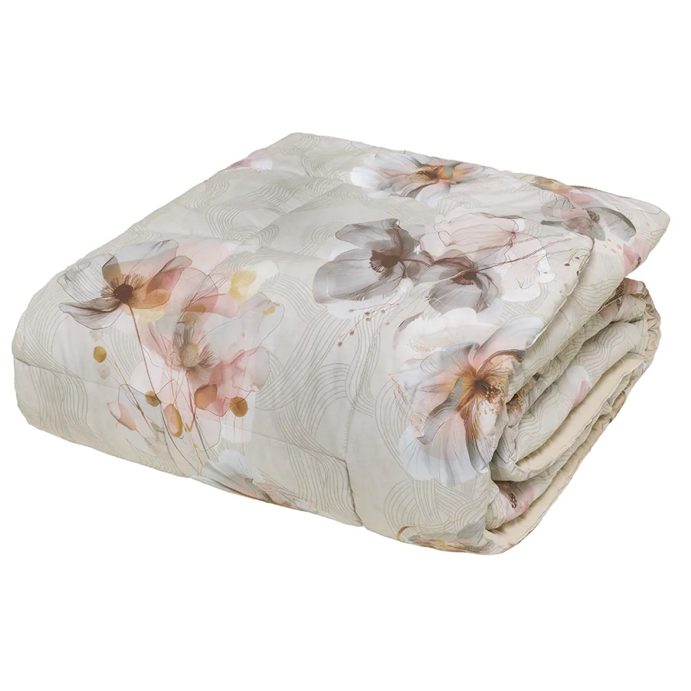 Blossom  trapunta percalle 2posti