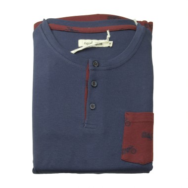 bordo/blu navy