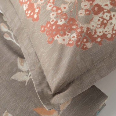 Ikebana completo letto percalle 2 p.
