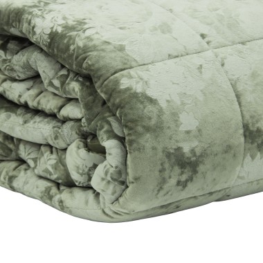 Mirta trapunta velluto retro cotone 2 p.