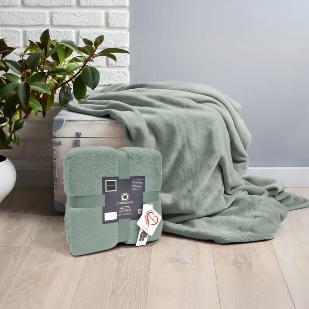 Prime Plaid Coperta in Microfibra per Letto a Una Piazza