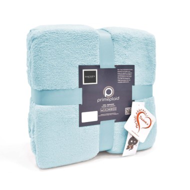 Prime Plaid Coperta in Microfibra per Letto Matrimoniale