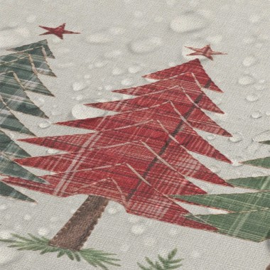 Tartan Tree Tovaglia natale...