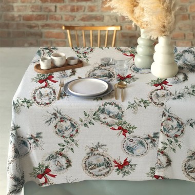 Chalet tovaglia natale x18...